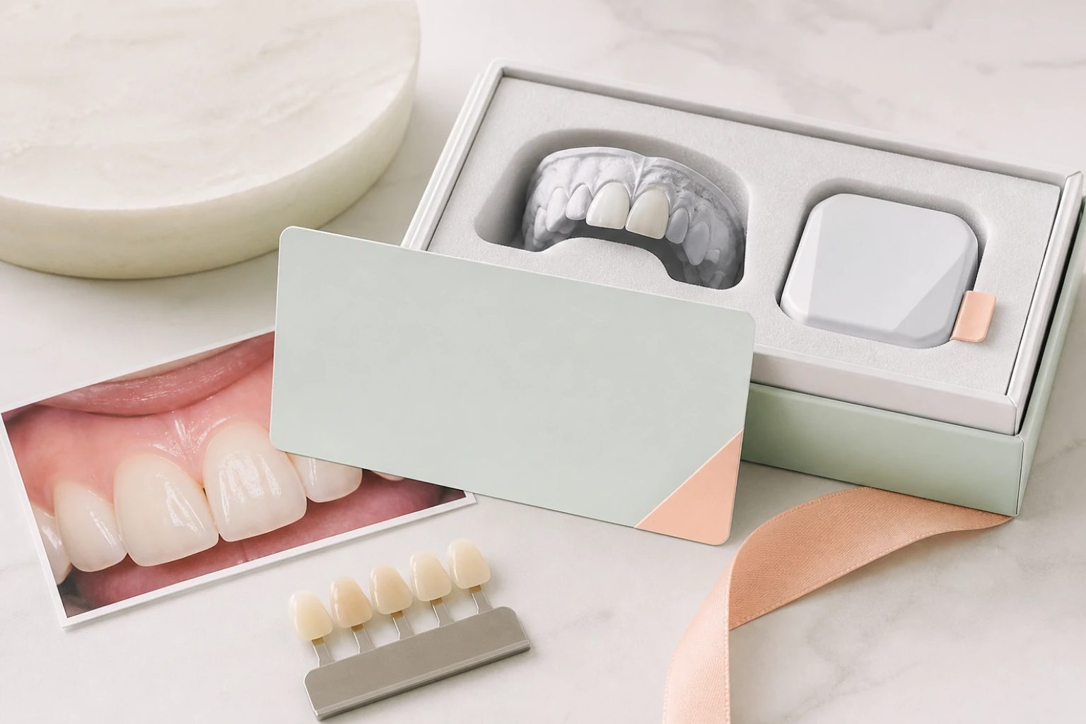 Independent laboratory receiving a synthetic case packet before design