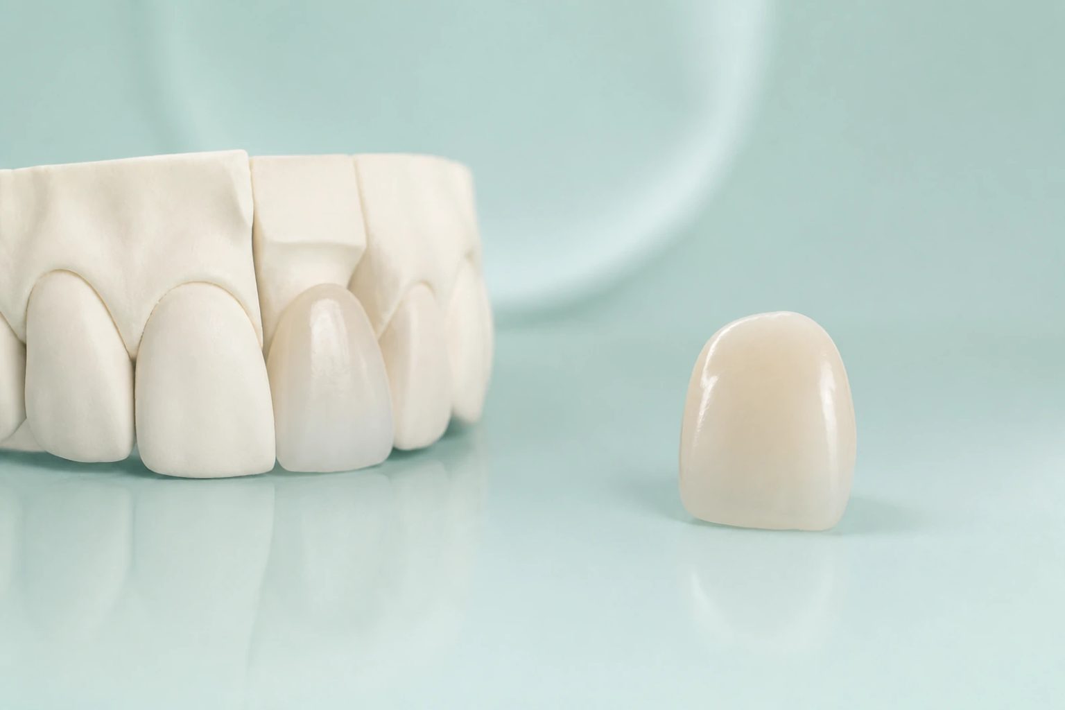 A synthetic restoration returning to the case that still holds the Rx