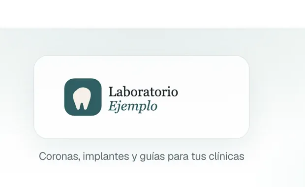Vista previa del escritorio con el logo de Laboratorio Ejemplo y su tagline.
