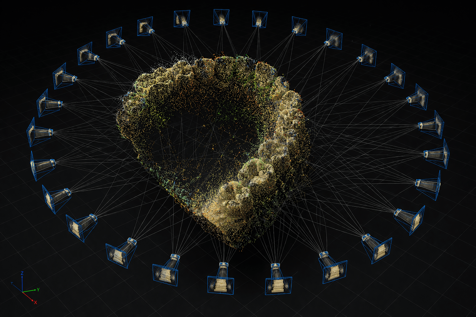 Modelo 3D dental reconstruido